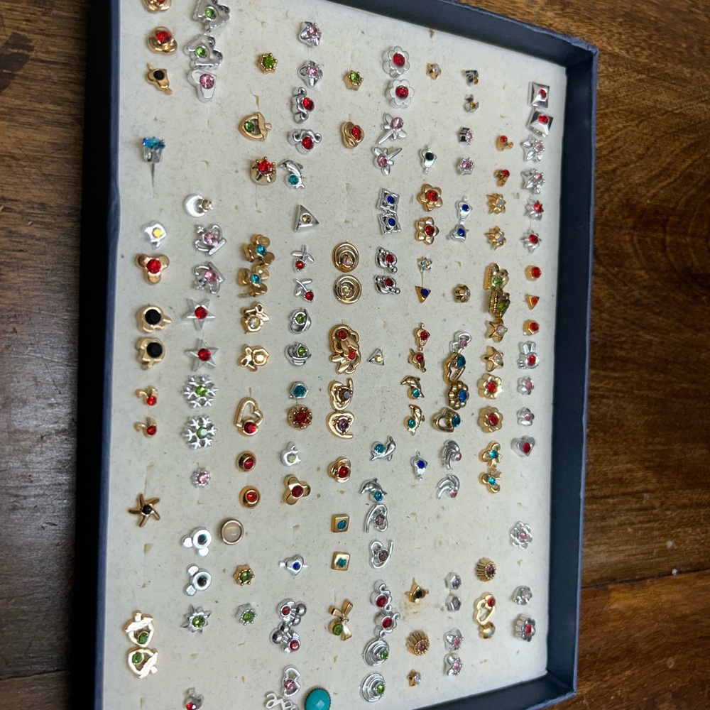 Colorful Assorted Stud Earrings